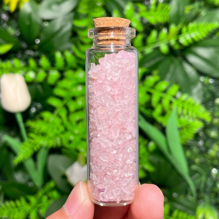 Crystal Gemstone Chips Drifting Bottle