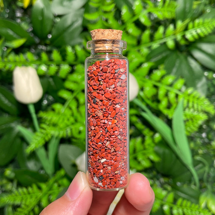 Crystal Gemstone Chips Drifting Bottle