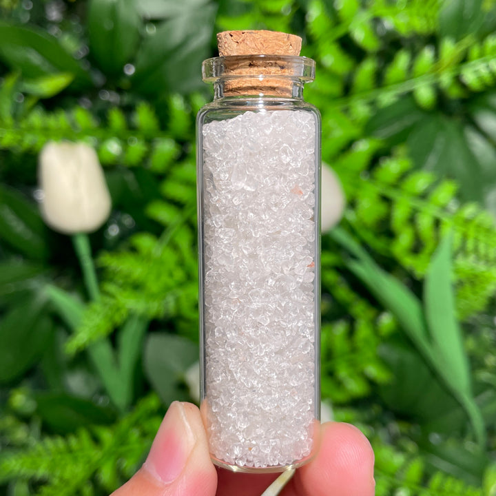Crystal Gemstone Chips Drifting Bottle