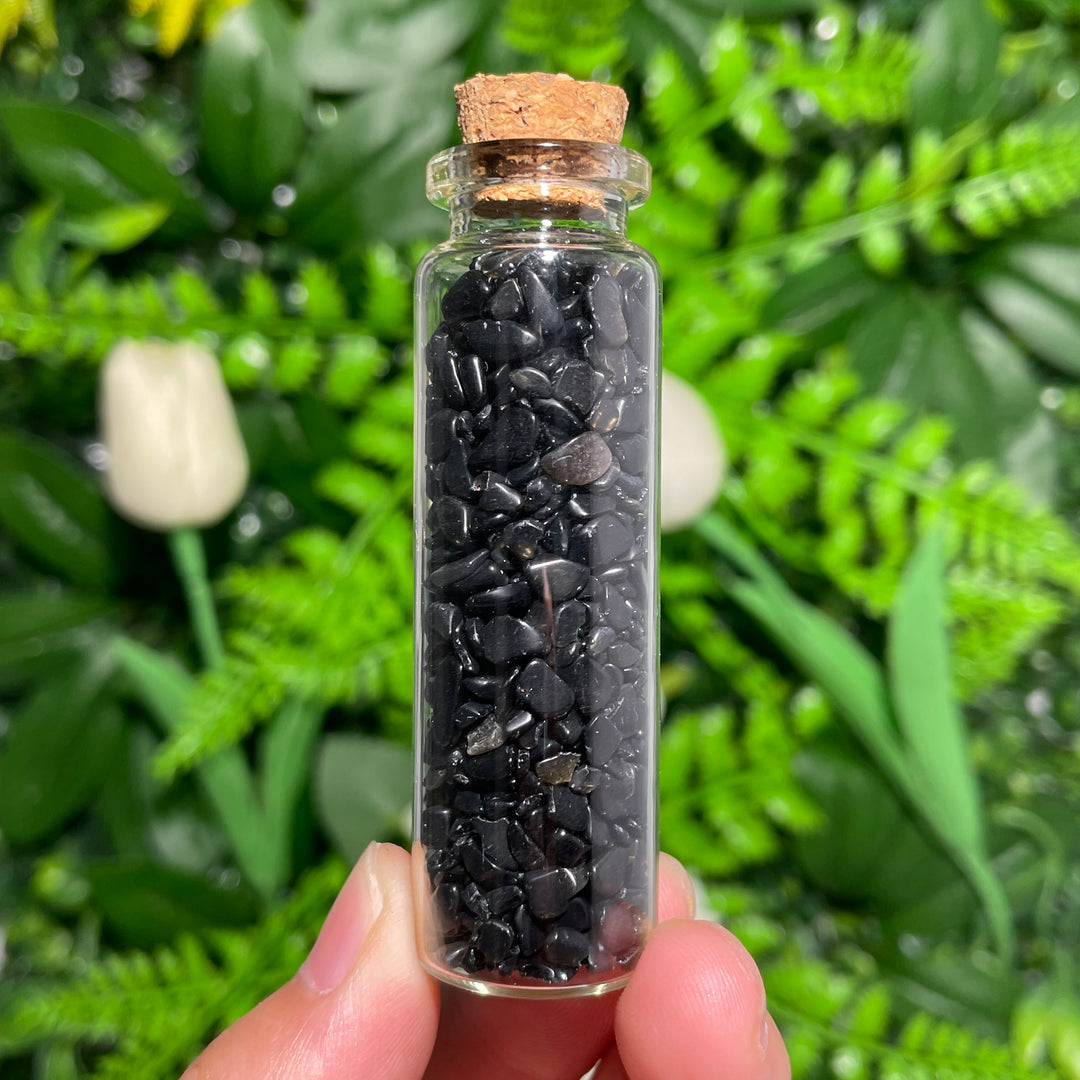 Crystal Gemstone Chips Drifting Bottle