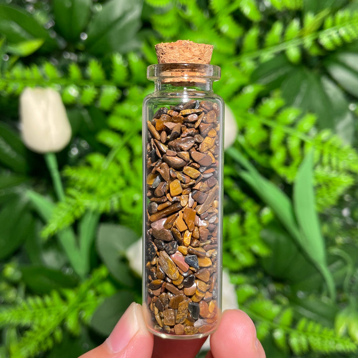Crystal Gemstone Chips Drifting Bottle