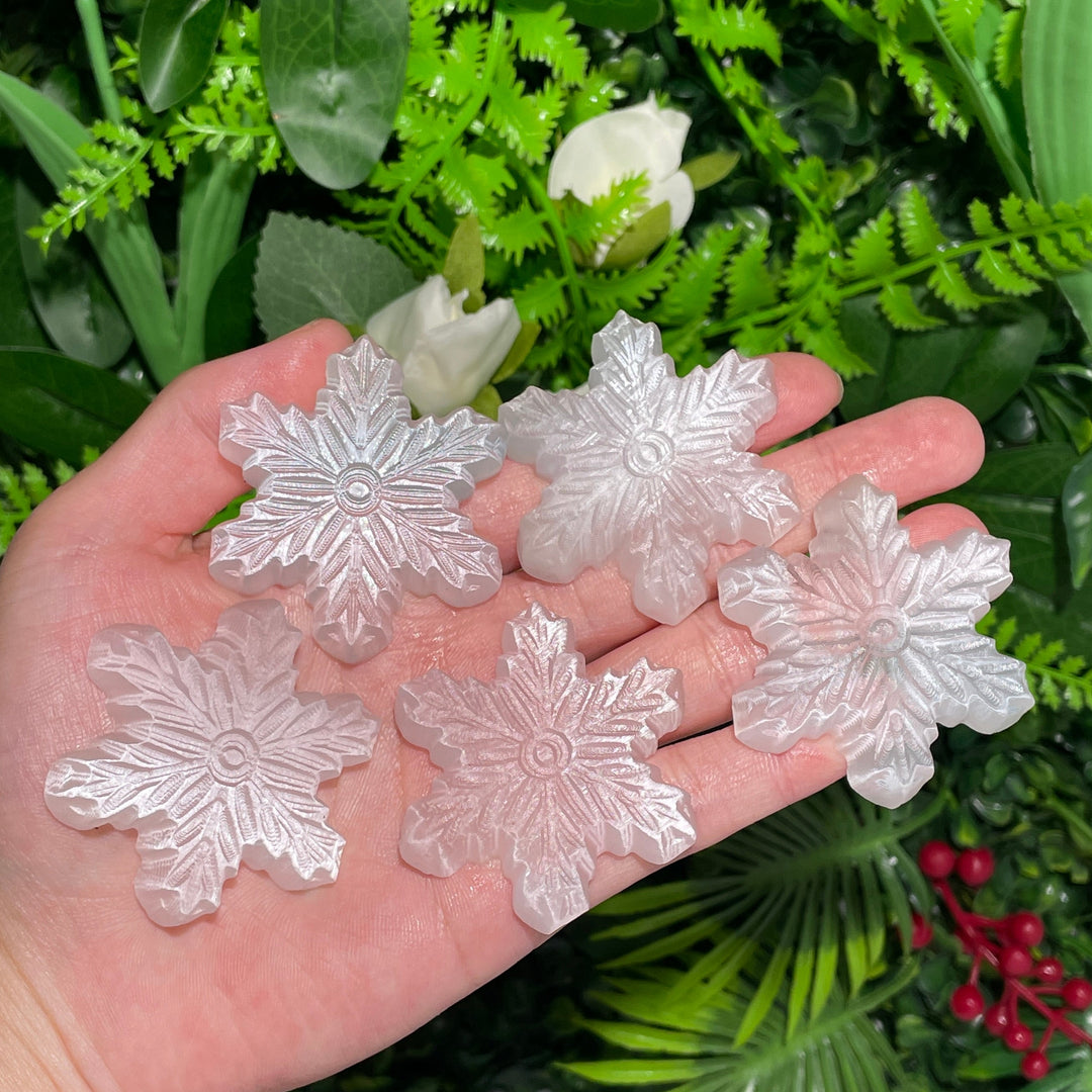 Selenite Snowflake