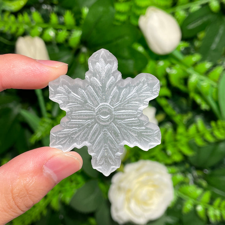 Selenite Snowflake