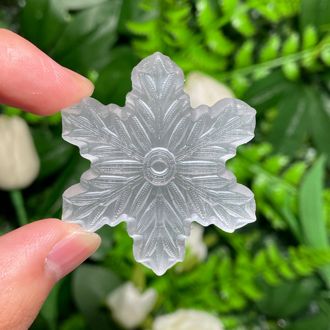 Selenite Snowflake