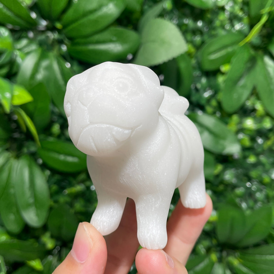 White Jade CarvingDog