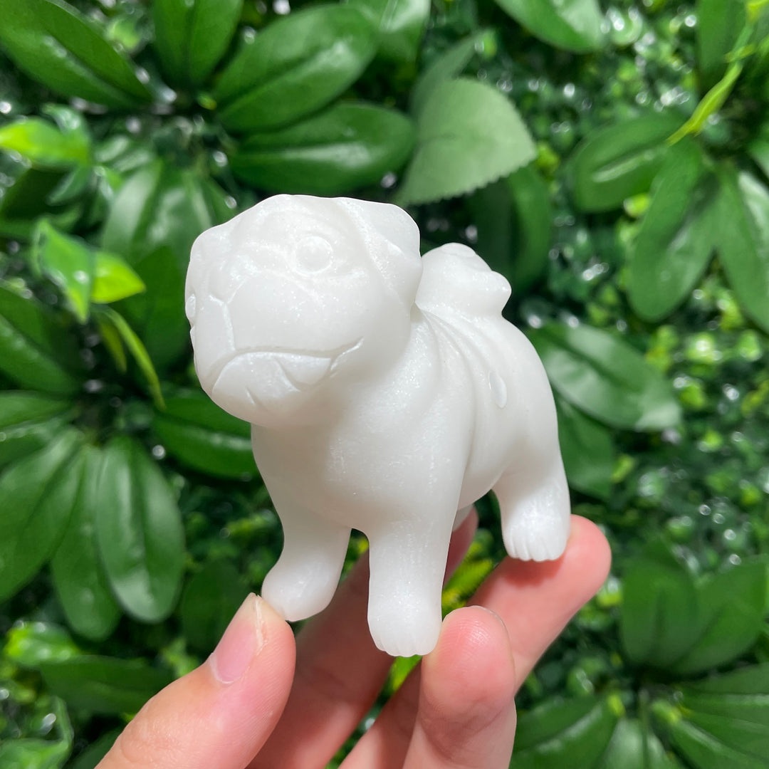 White Jade CarvingDog
