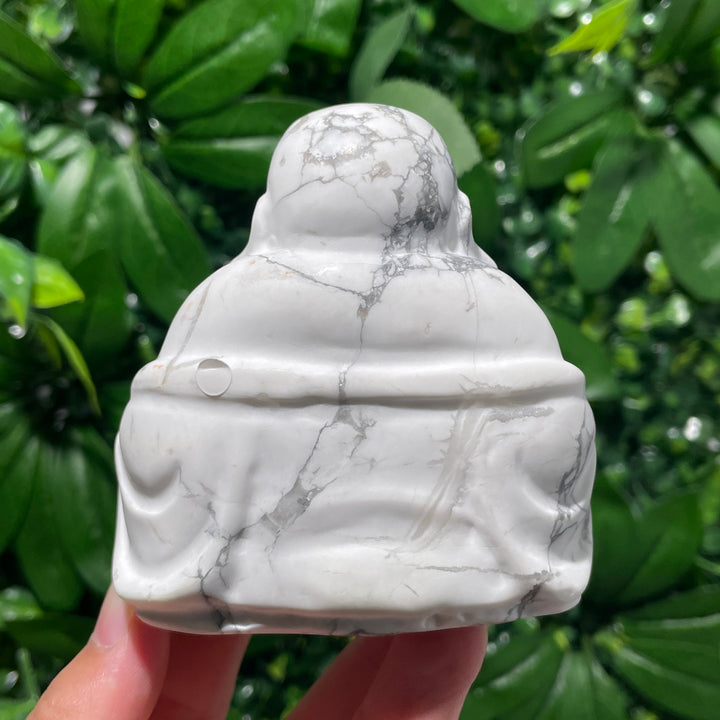 Howlite Buddha