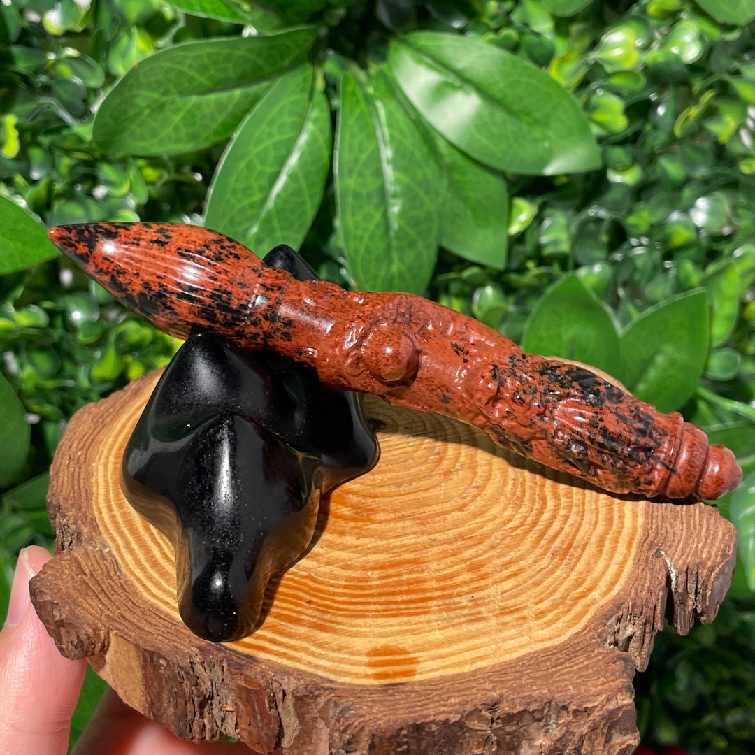 Pangu Dragon Brush With Holder