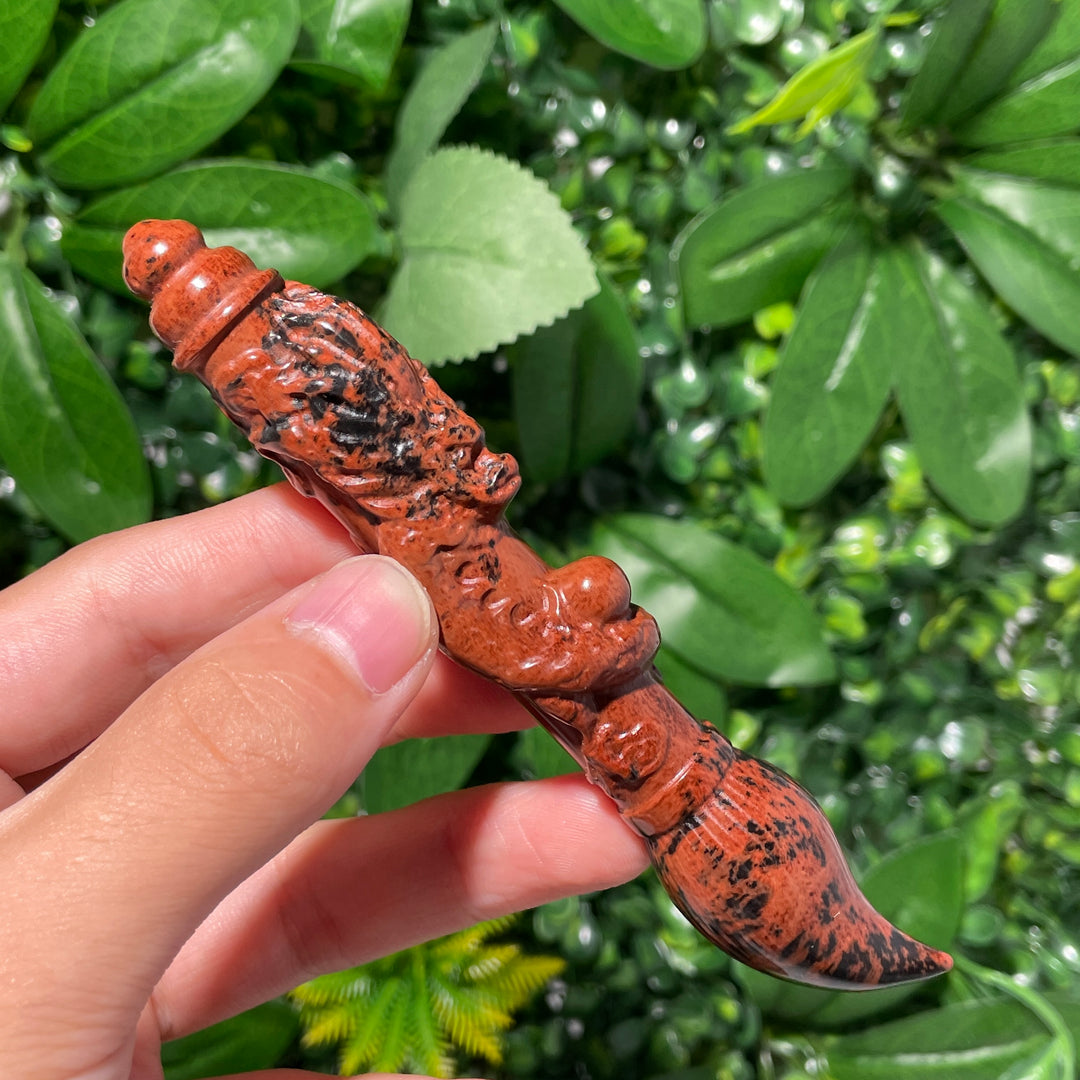 Pangu Dragon Brush With Holder
