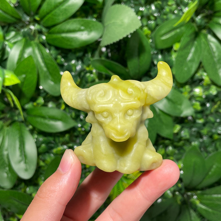 Serpentine Qilin Ox