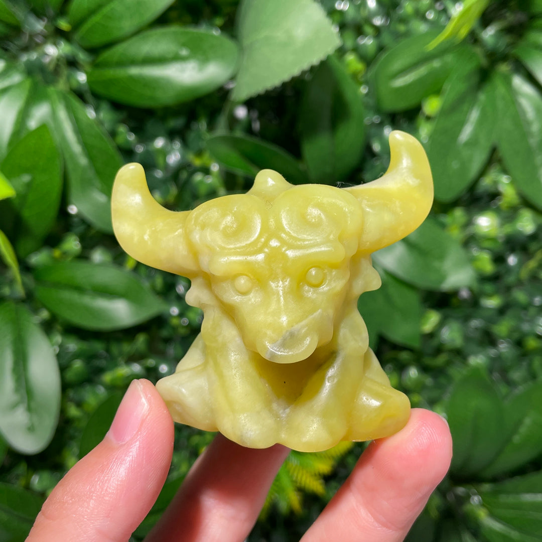 Serpentine Qilin Ox