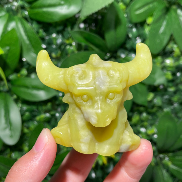 Serpentine Qilin Ox