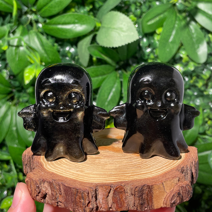 Golden Obsidian Ghost