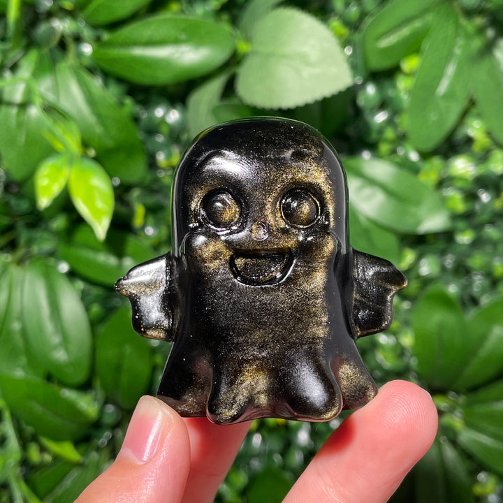 Golden Obsidian Ghost