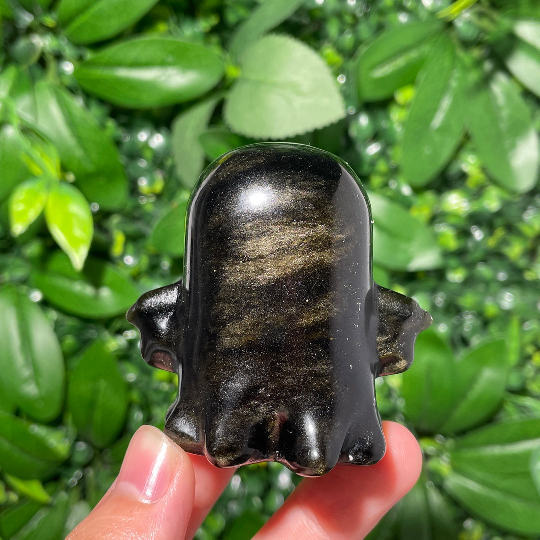 Golden Obsidian Ghost