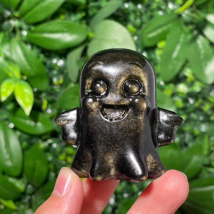 Golden Obsidian Ghost