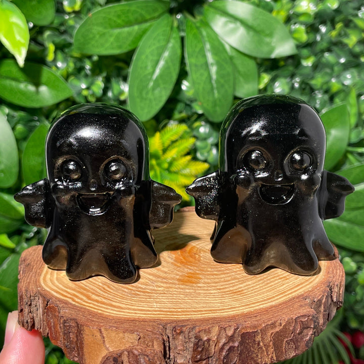 Golden Obsidian Ghost