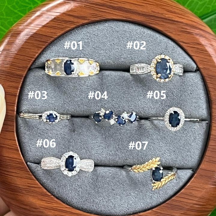 Sapphire Rings, S925