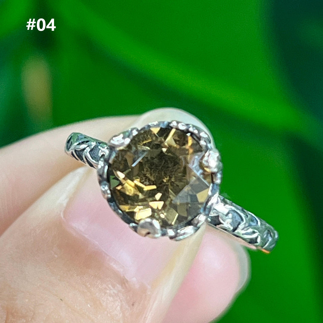 Citrine Ring,S925