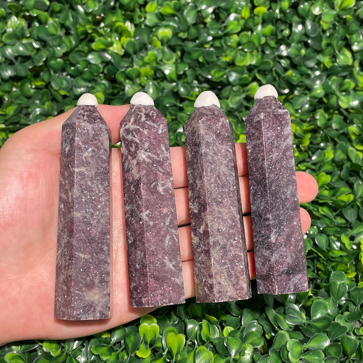 Lepidolite Point