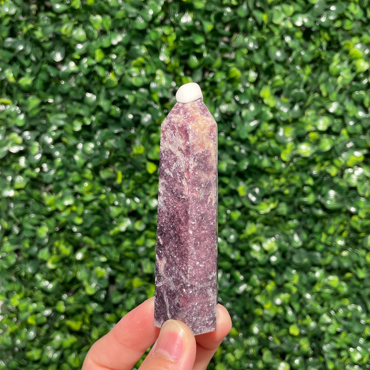 Lepidolite Point
