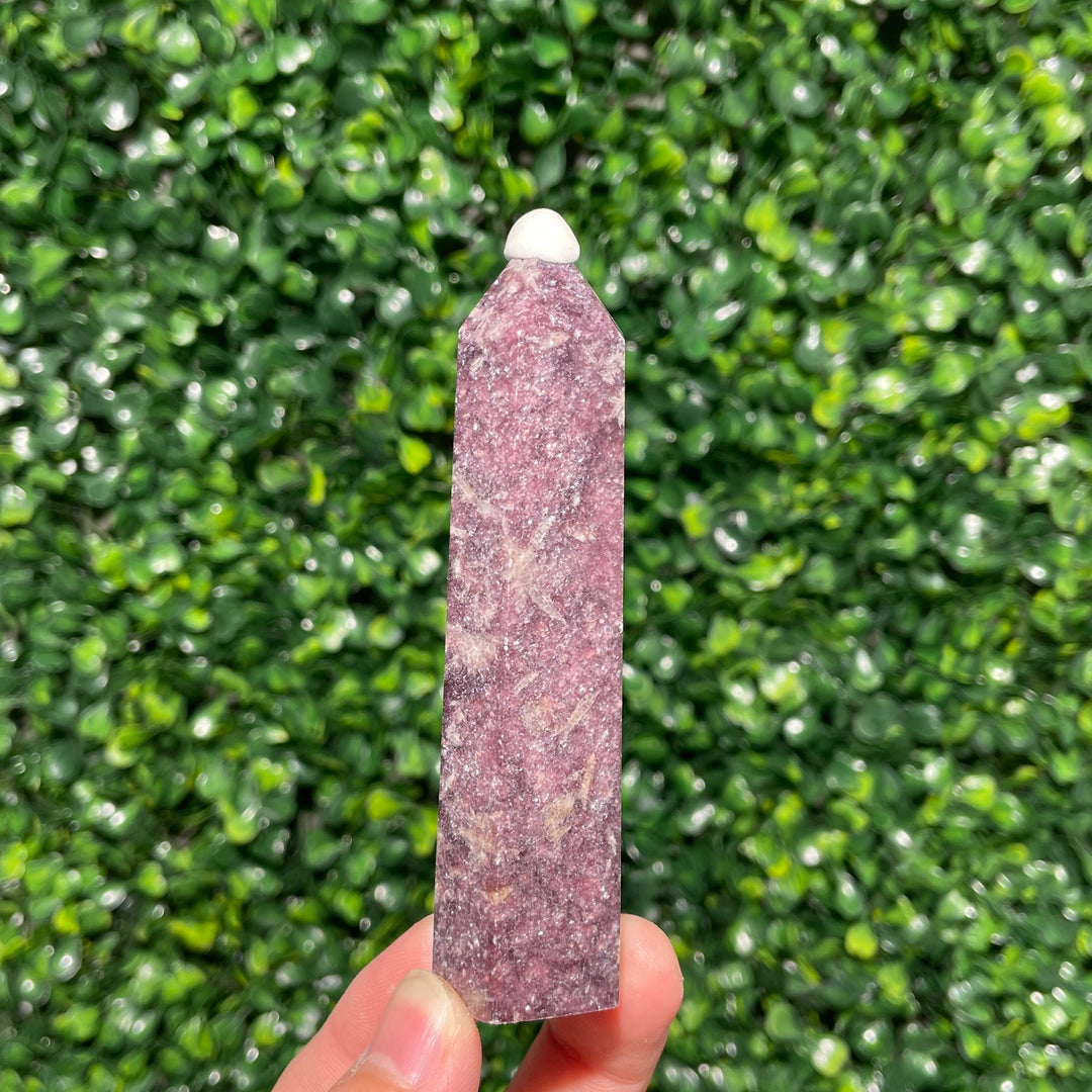 Lepidolite Point