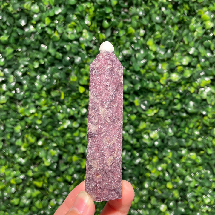 Lepidolite Point