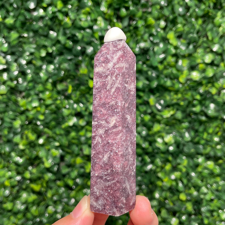 Lepidolite Point