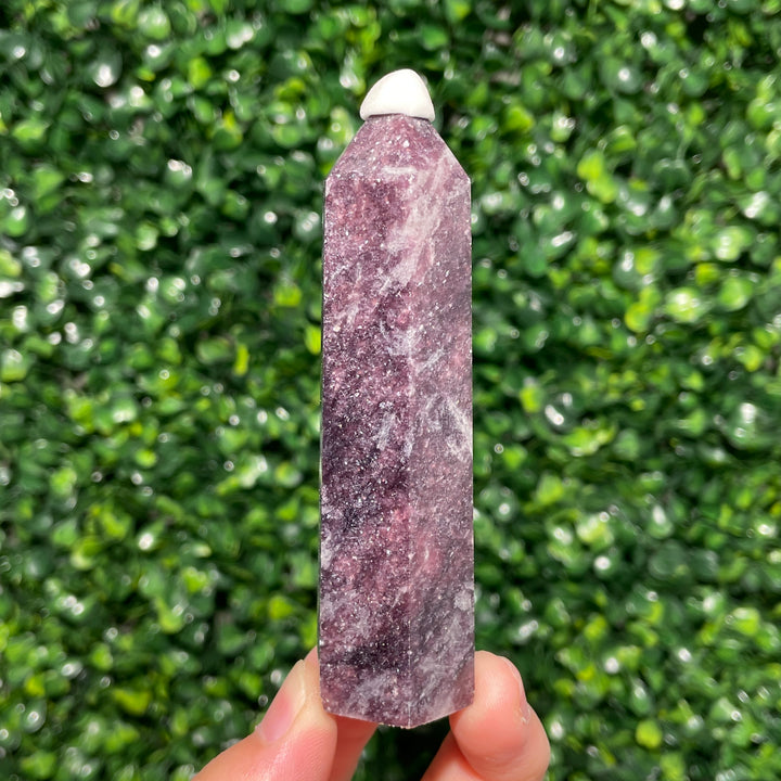 Lepidolite Point