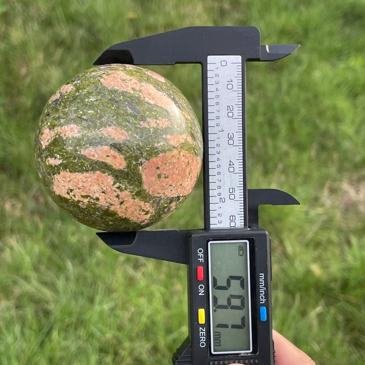 Natural Unakite Sphere