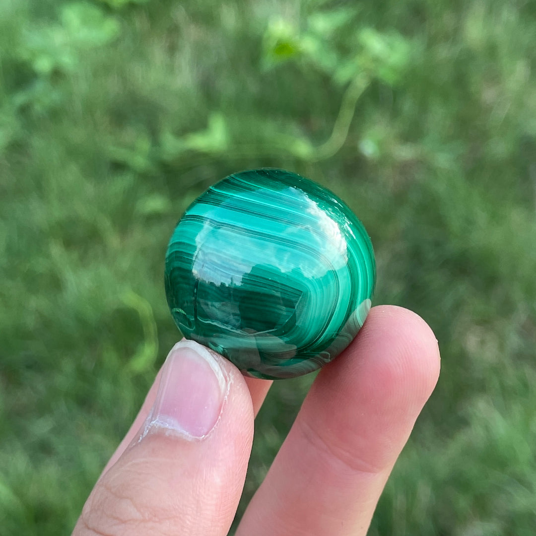 Malachite Sphere 30mm