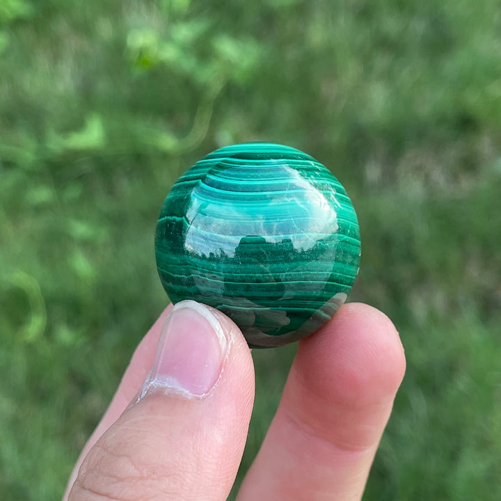 Malachite Sphere 30mm