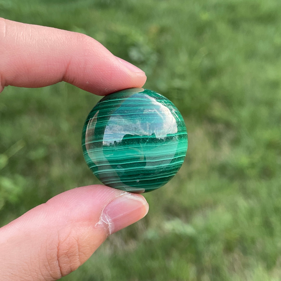 Malachite Sphere 30mm