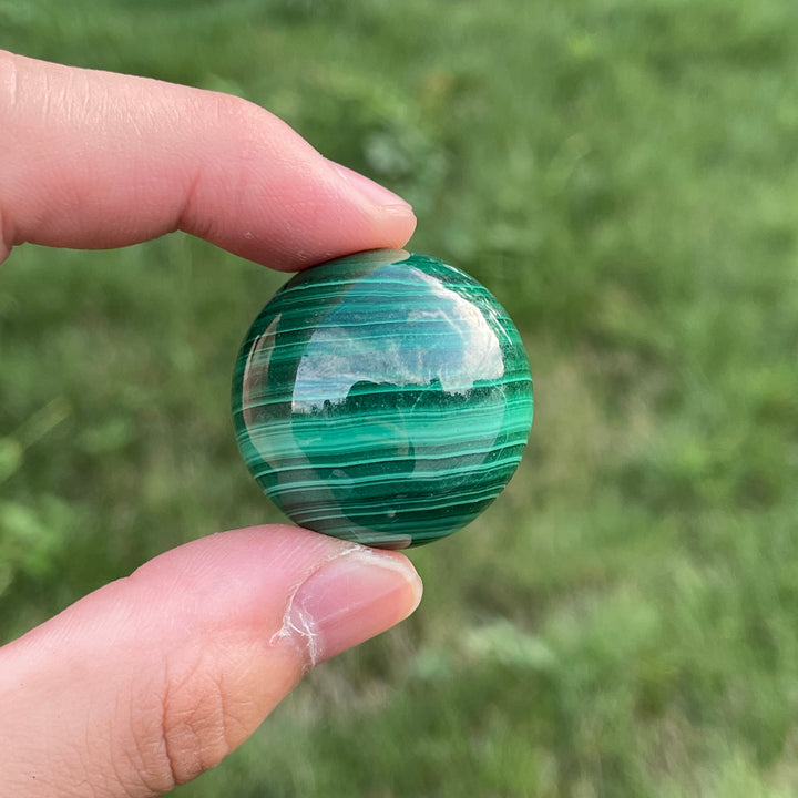 Malachite Sphere 30mm