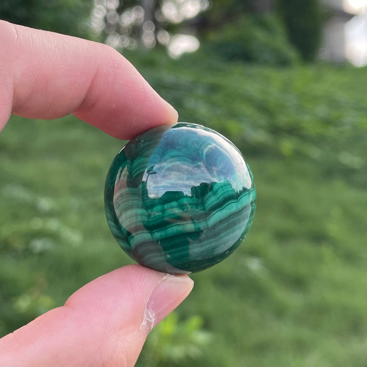 Malachite Sphere 30mm