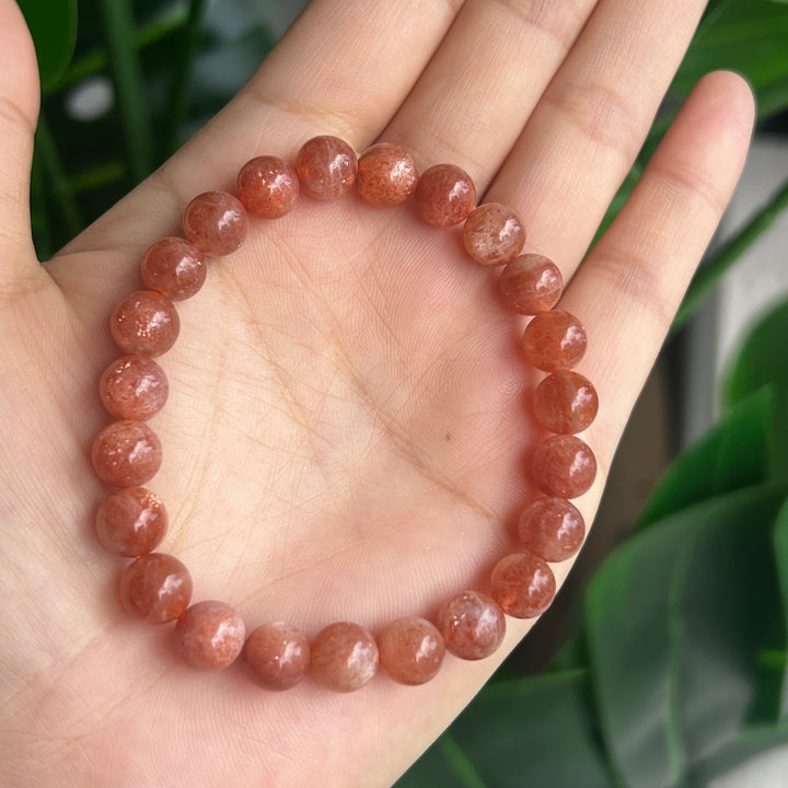 Sunstone Bracelet ,7.8mm-8.5mm