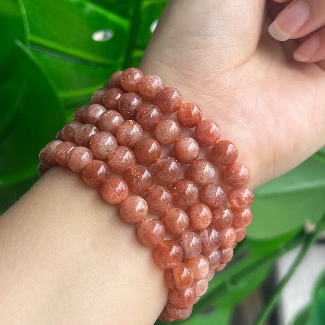 Sunstone Bracelet ,7.8mm-8.5mm
