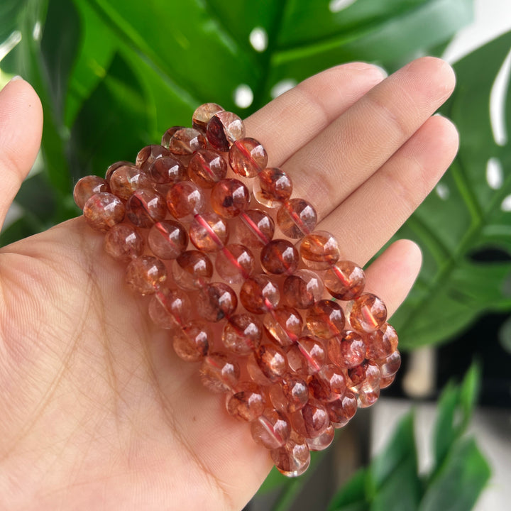 Fire Quartz Bracelet ,8.5mm-8.8mm