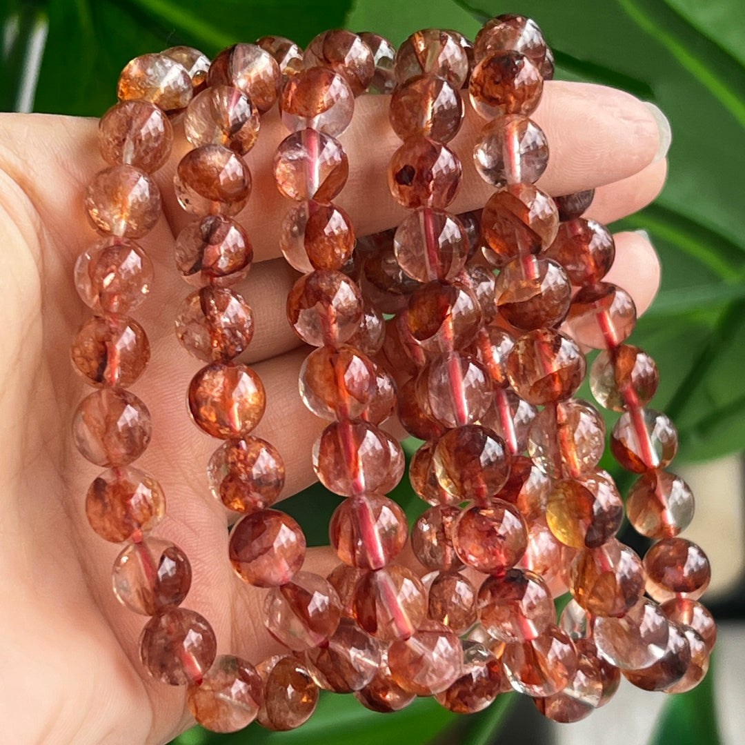 Fire Quartz Bracelet ,8.5mm-8.8mm