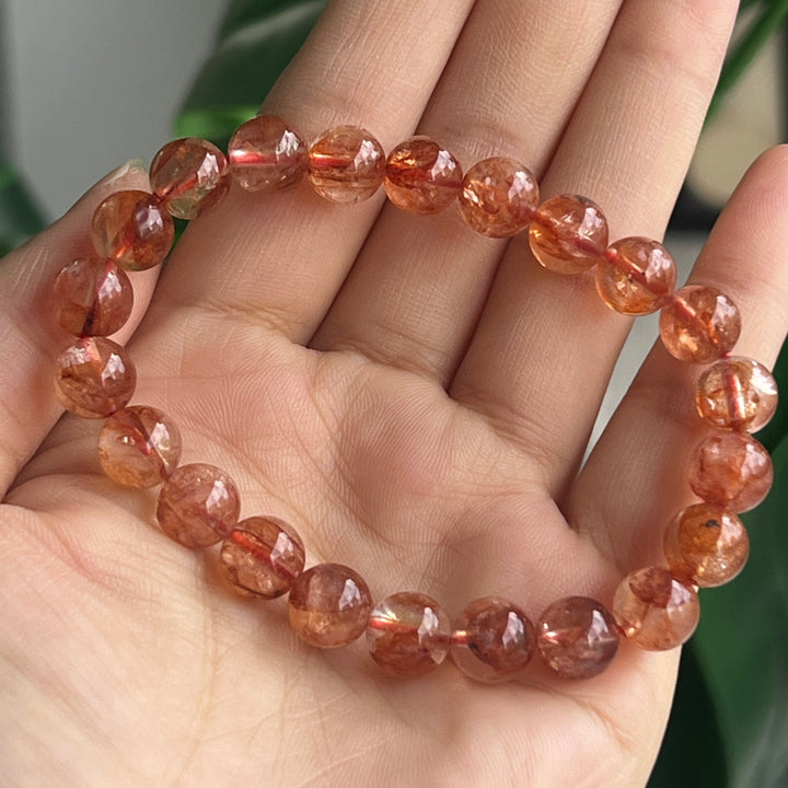 Fire Quartz Bracelet ,8.5mm-8.8mm