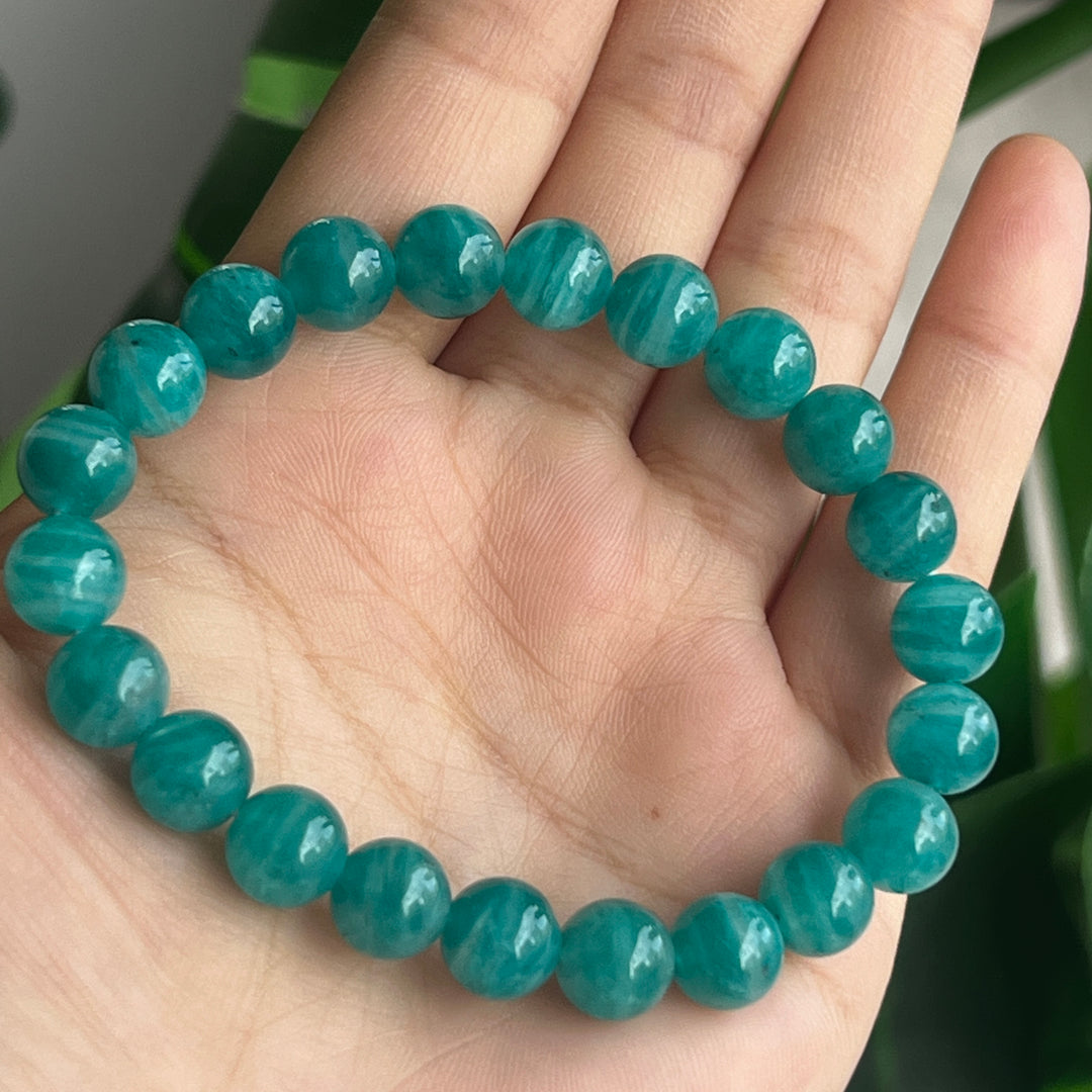 Amazonite Bracelet,7.8mm-8.8mm