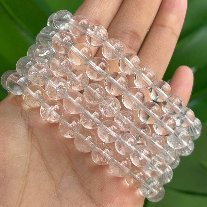 Herkimer Diamond Quartz Bracelet,8.4mm-9mm