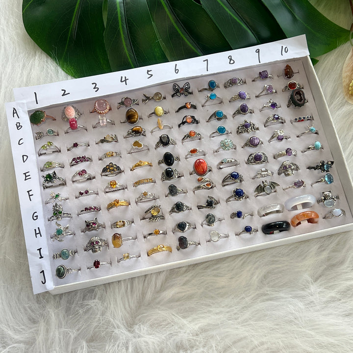 Unique,Crystal Ring Collection,S925