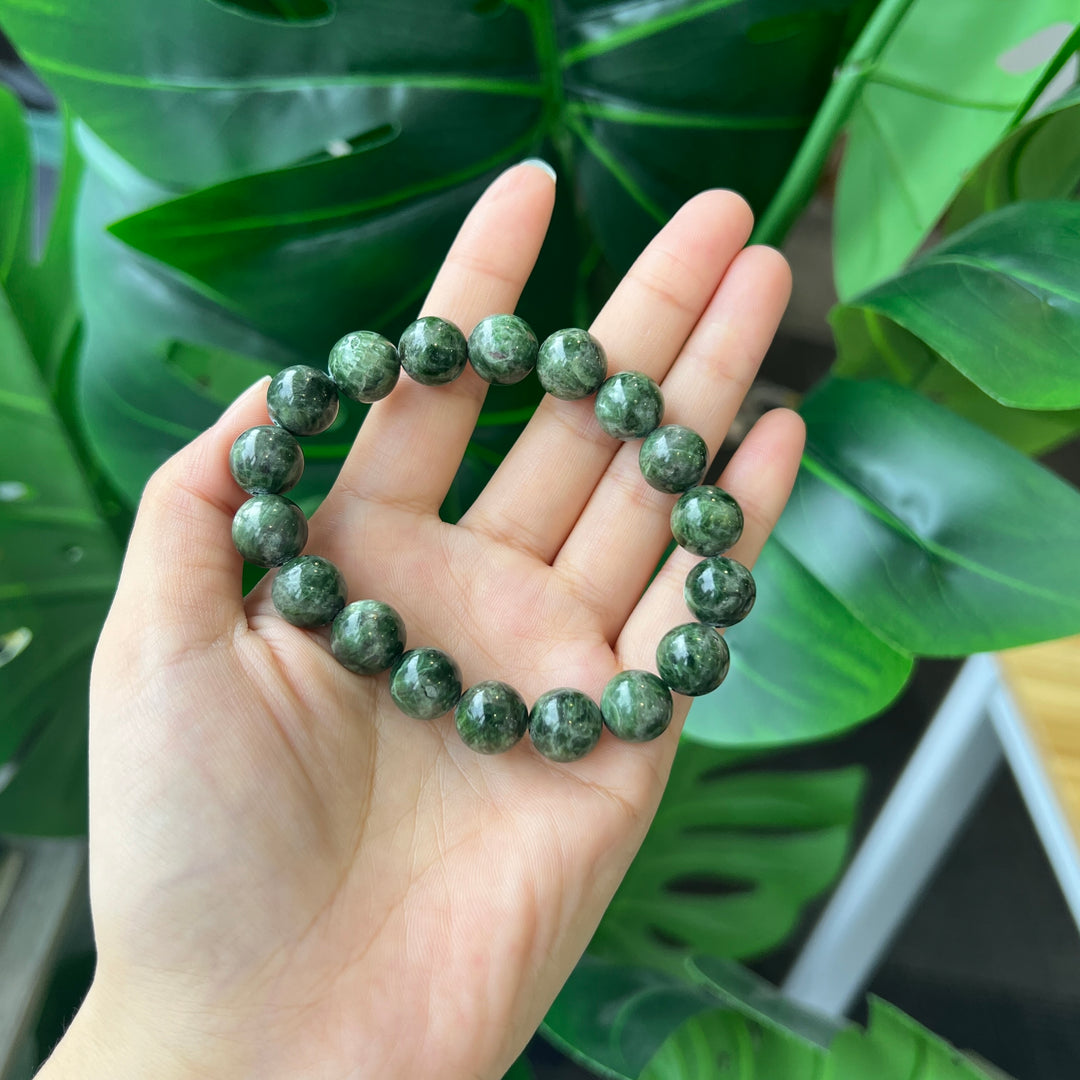Diopside Bracelet 11.6mm-11.9mm
