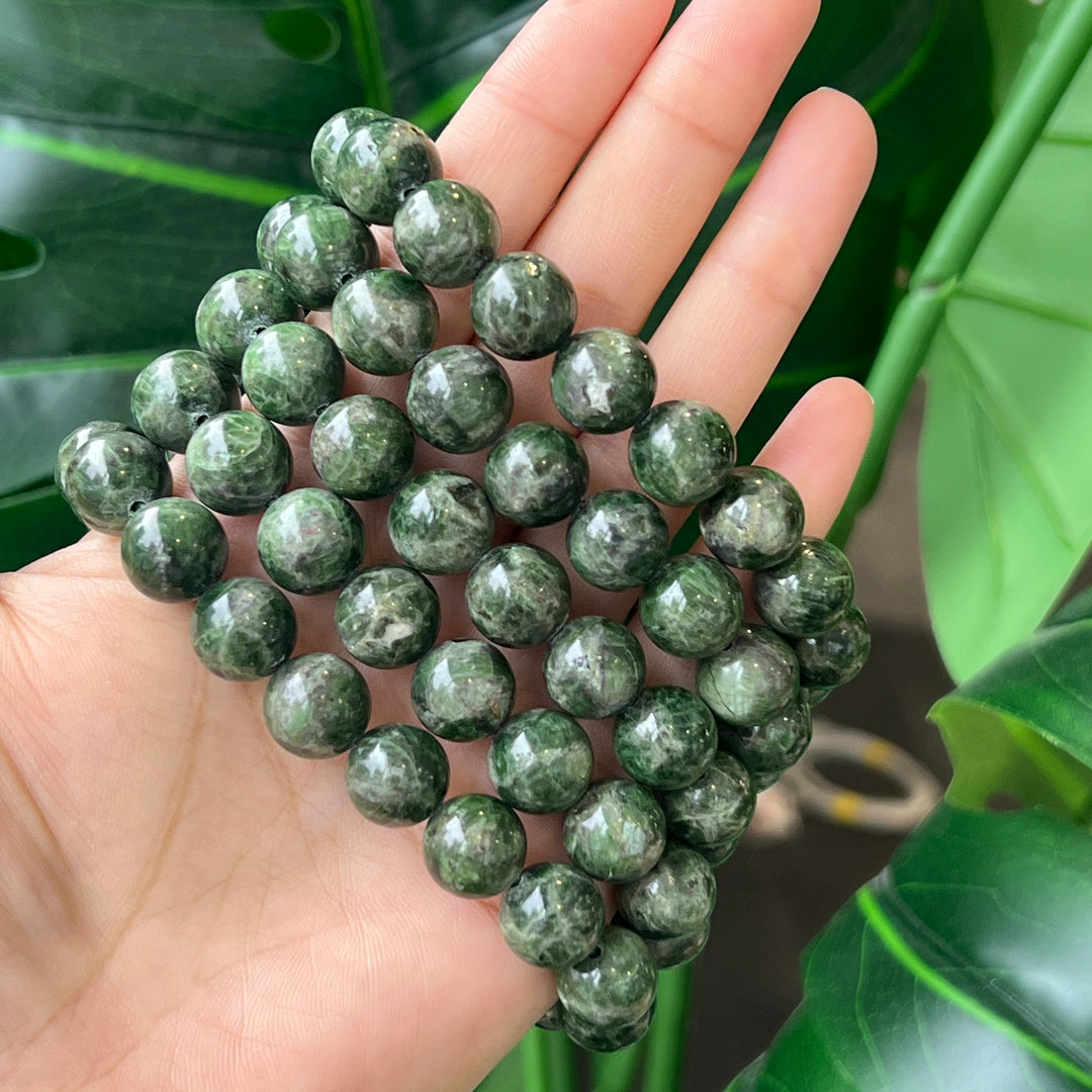 Diopside Bracelet 11.6mm-11.9mm
