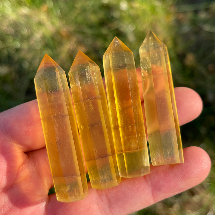 Natural Crystal Carving Mini Point