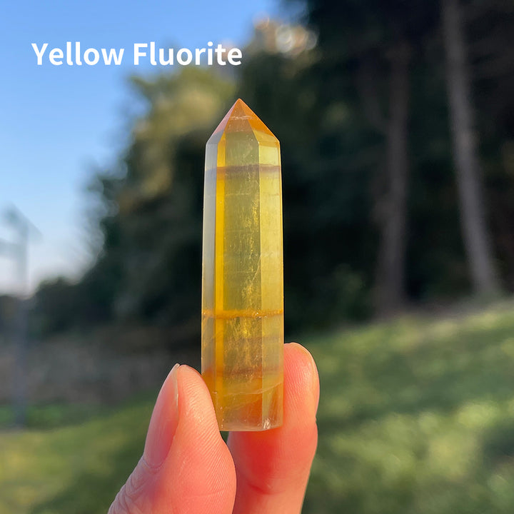 Natural Crystal Carving Mini Point