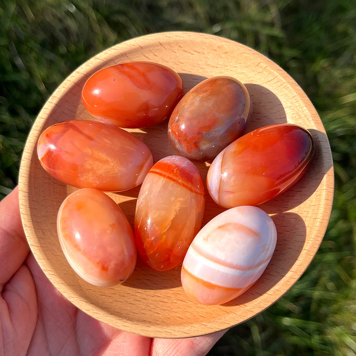 Natural Carnelian Tumbled Stones