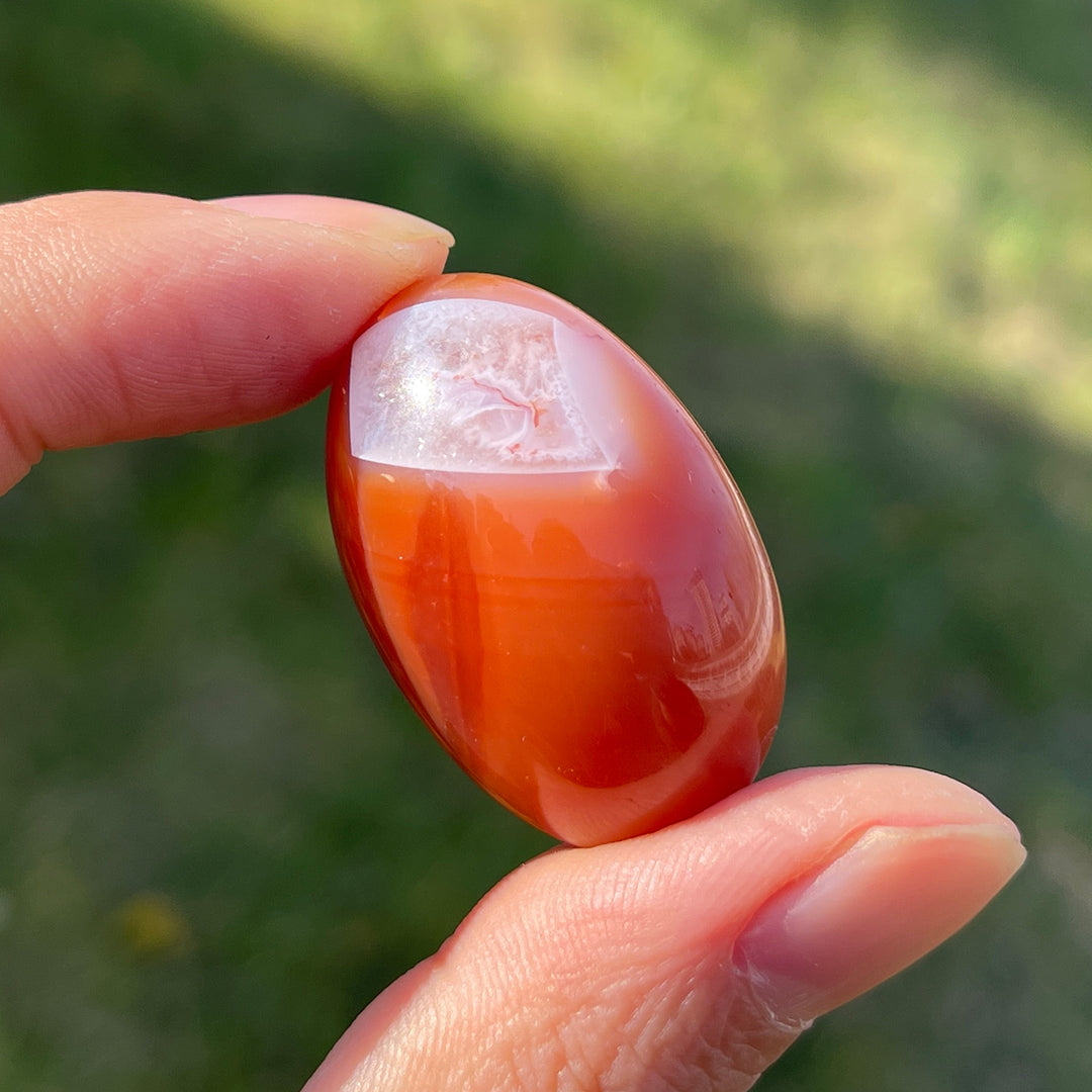 Natural Carnelian Tumbled Stones