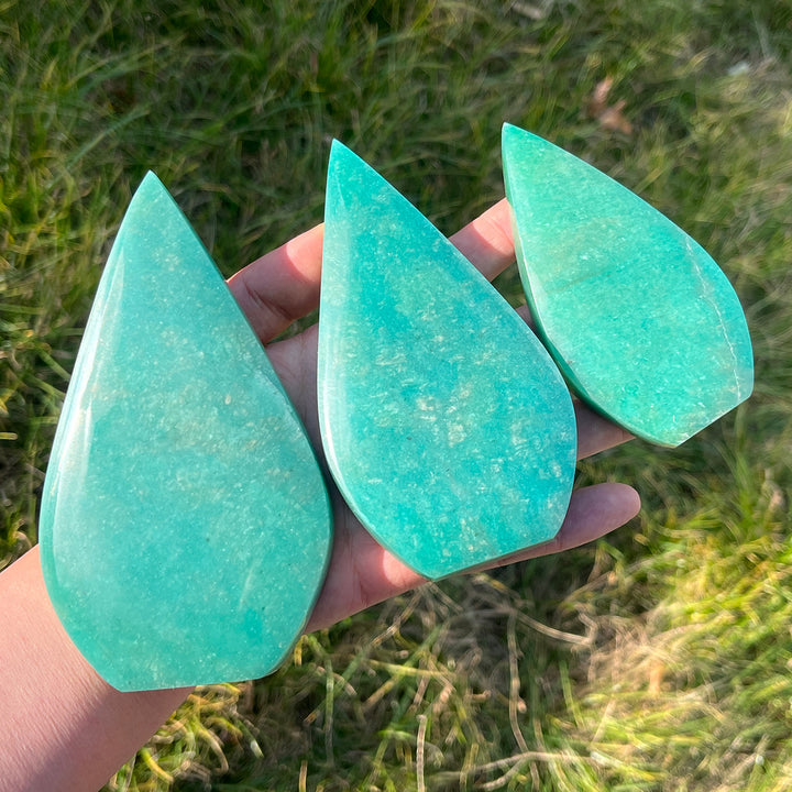Natural Amazonite Teardrop